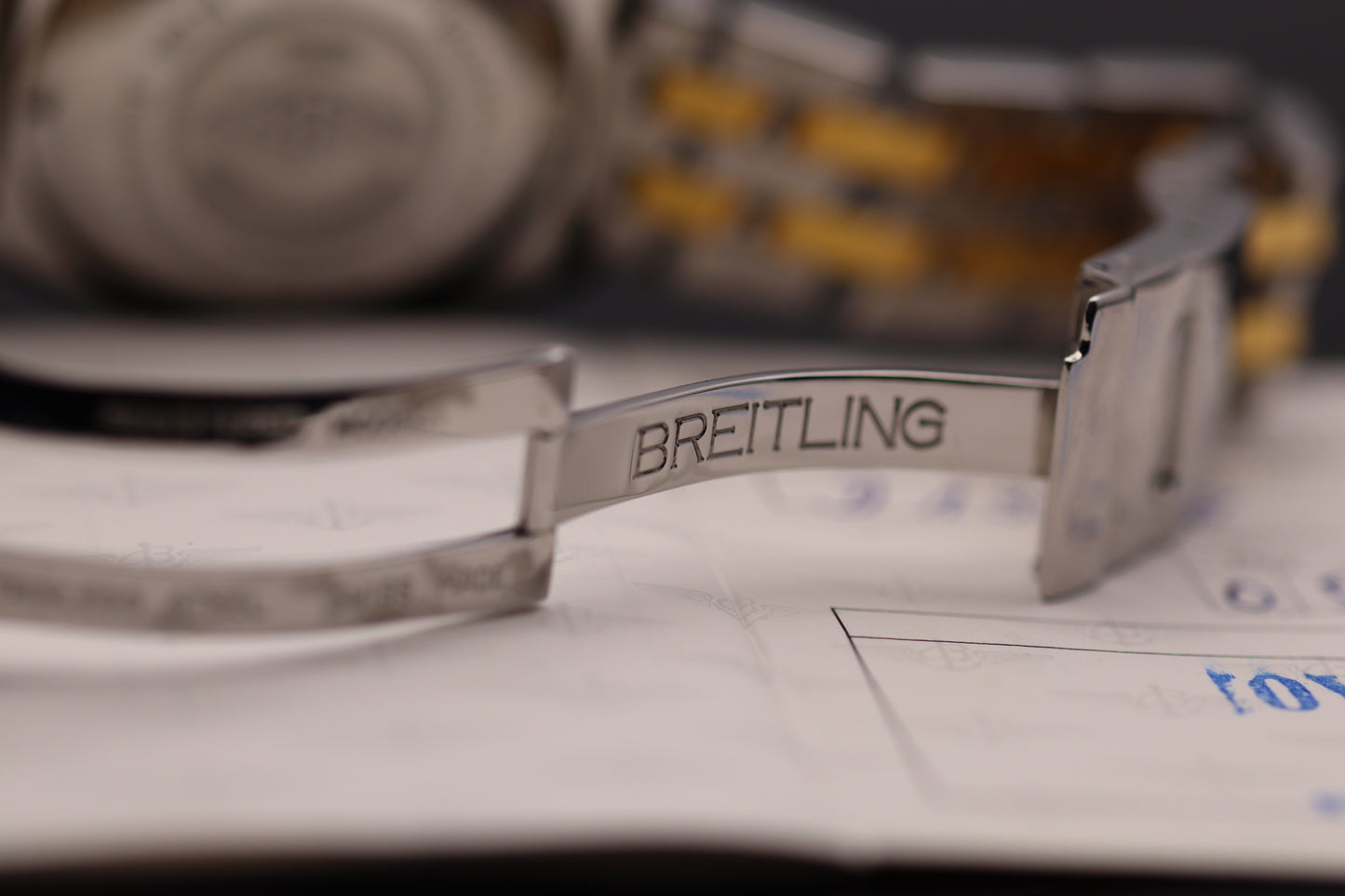 Breitling Windrider Crosswind - Stahl/Gold 18k