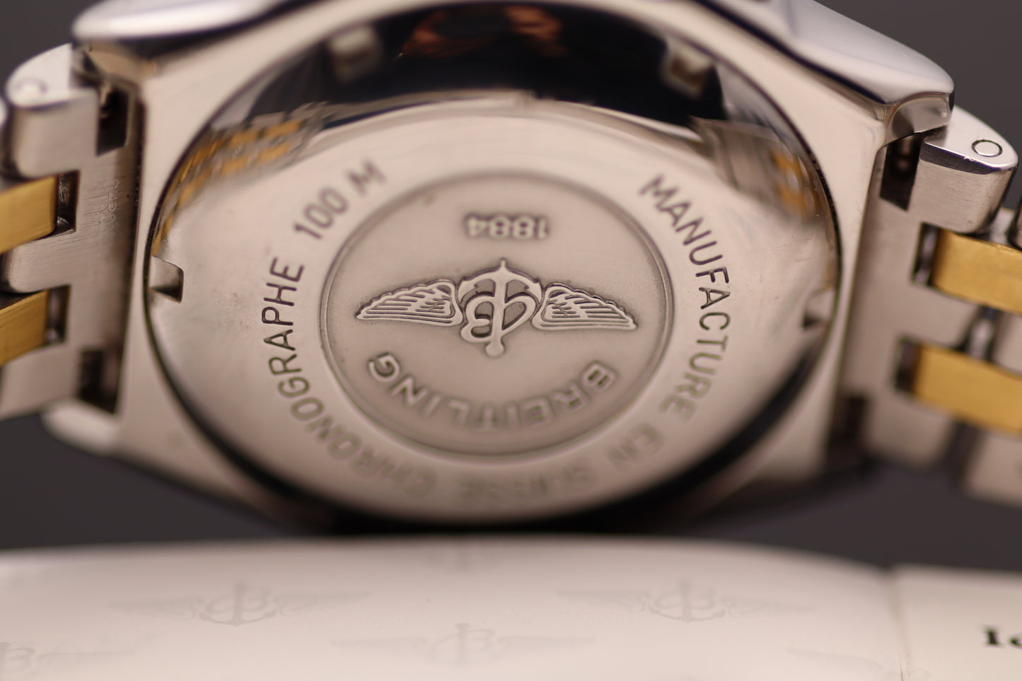 Breitling Windrider Crosswind - Stahl/Gold 18k