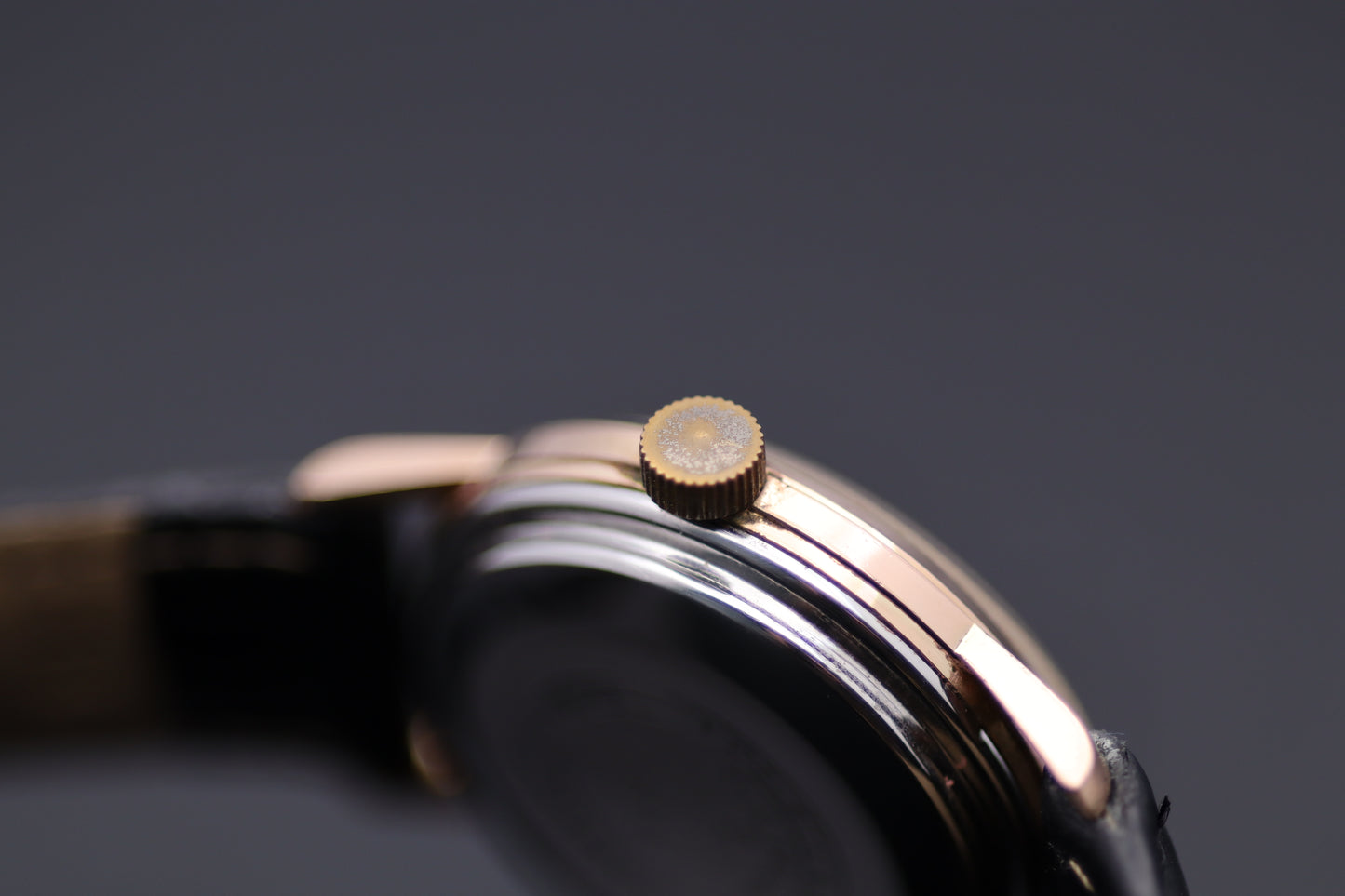 Glashütte Original Automatik Re. 86750 - 1964 - Stahl vergoldet