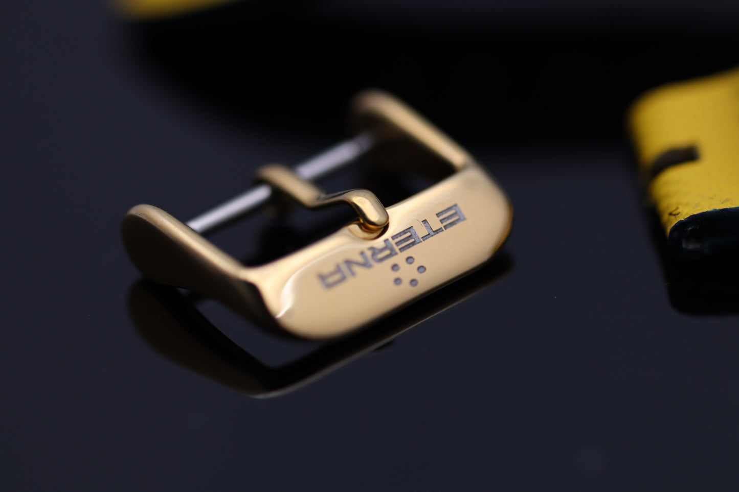 Eterna-Matic 349T - Vintage Handaufzug (Stahl/vergoldet, 39mm, 1979)