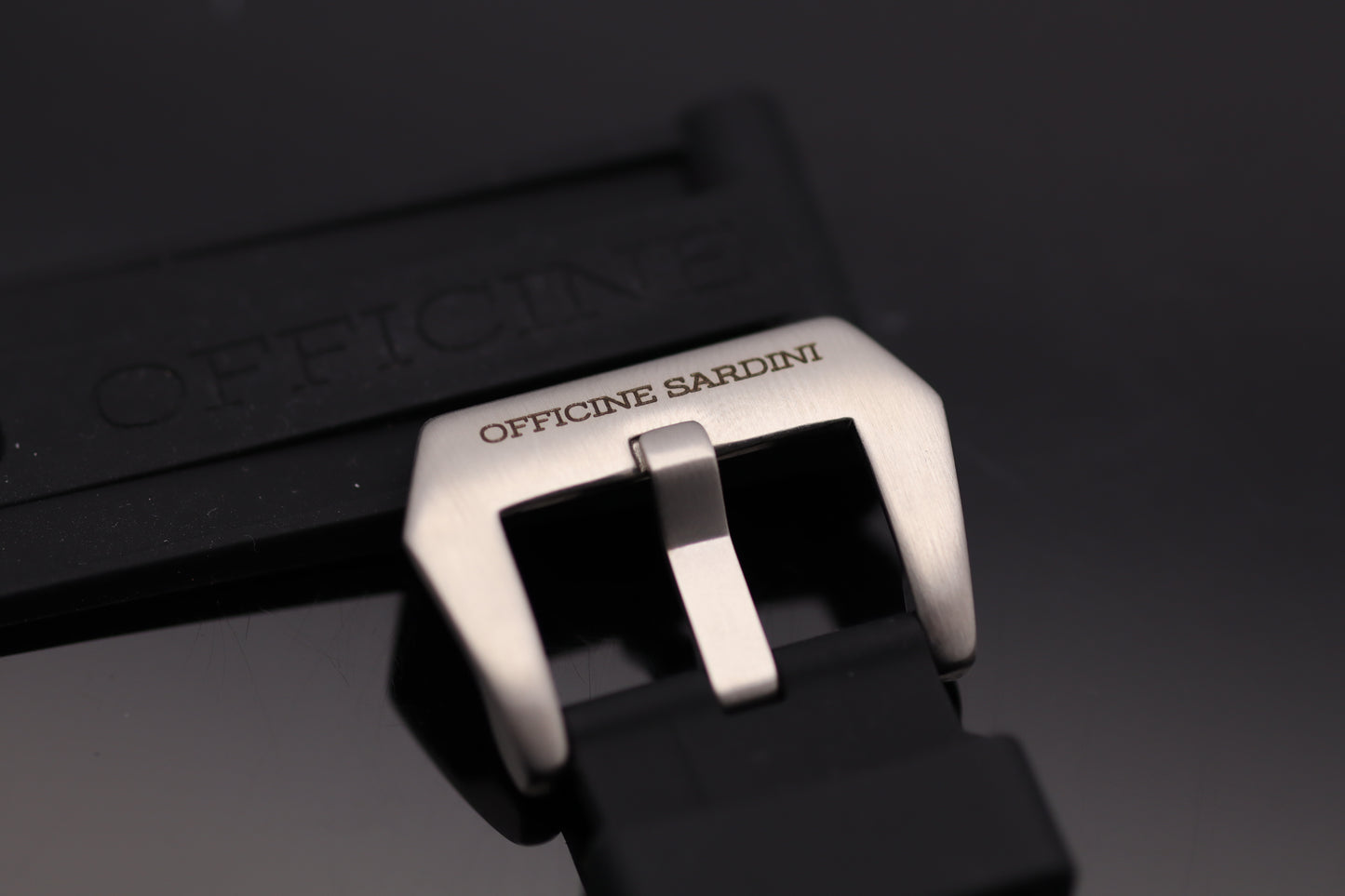 Uhrenarmband - Kautschuk - Schwarz