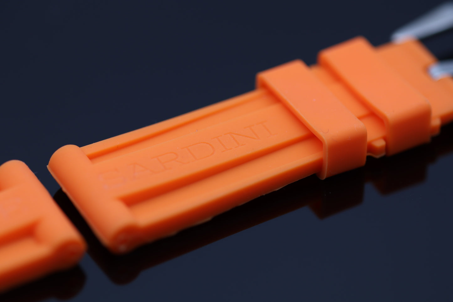 Uhrenarmband - Kautschuk - Orange