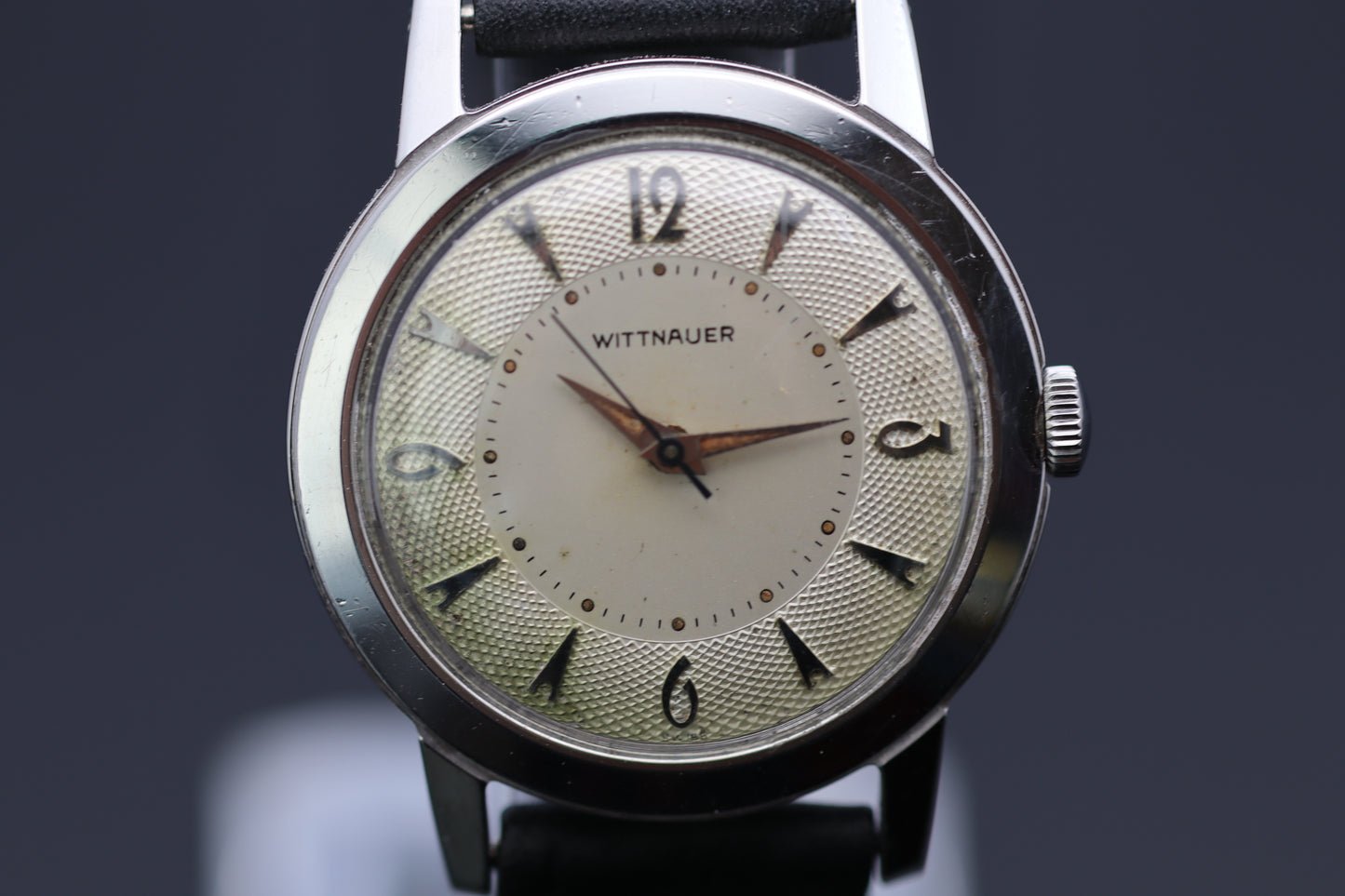 Wittnauer Vintage Herrenarmbanduhr – Handaufzug – Original Box & Papiere