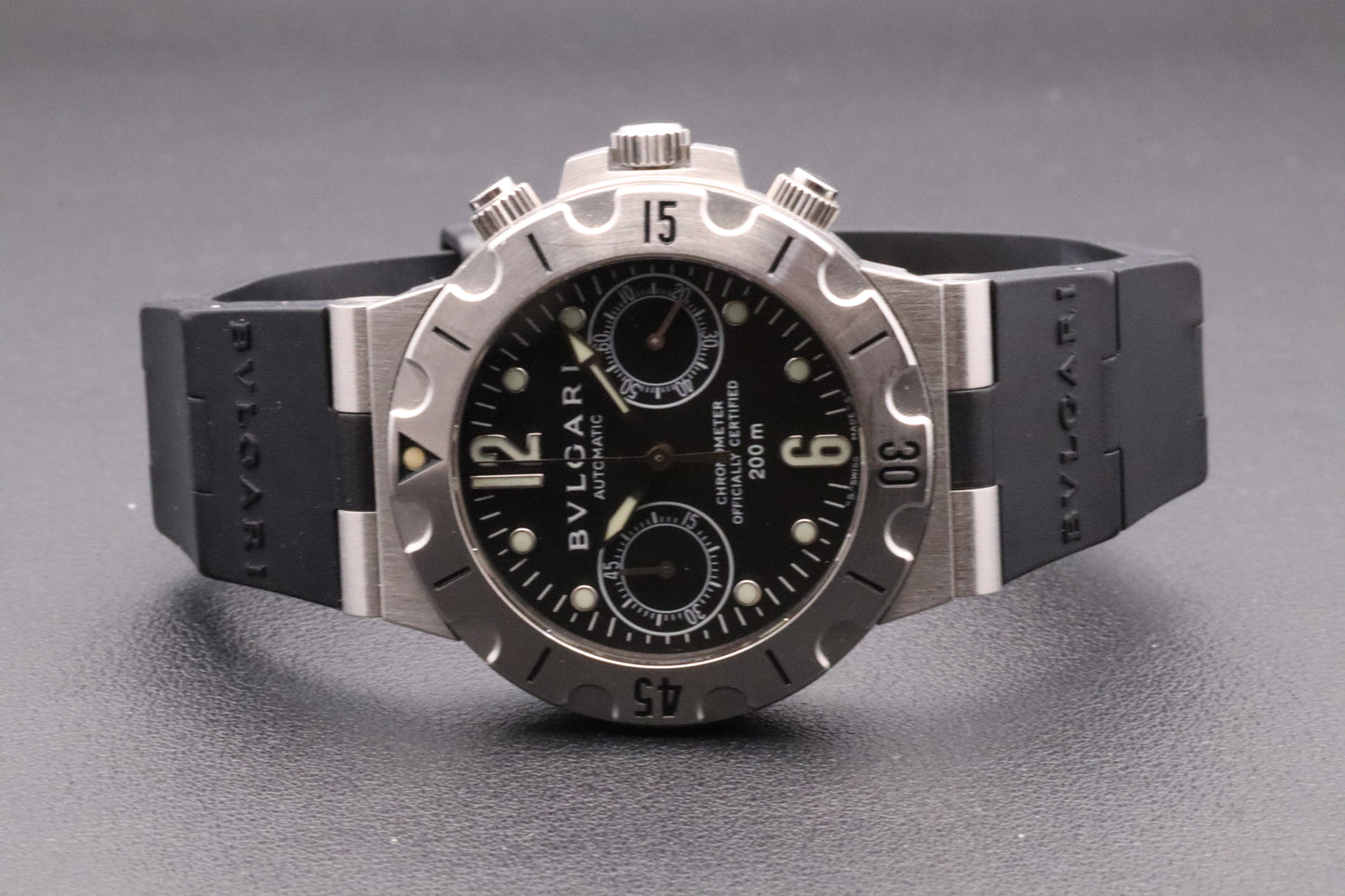 BVLGARI - Diagono Scuba SCB38S (Full Set)