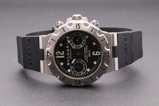 BVLGARI - Diagono Scuba SCB38S (Full Set)