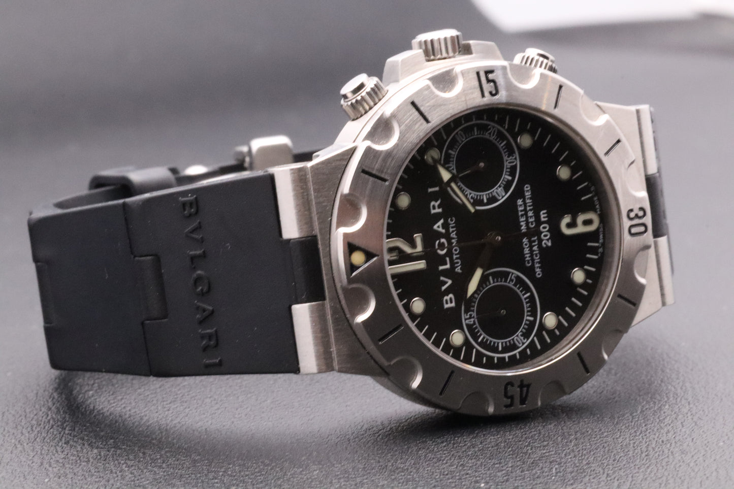 BVLGARI - Diagono Scuba SCB38S (Full Set)
