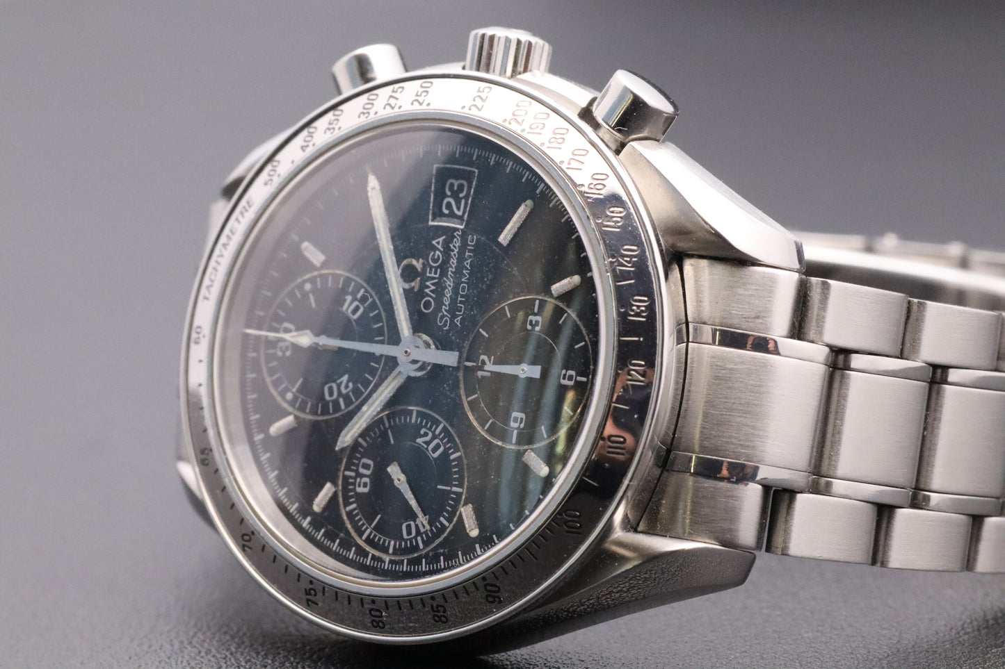 Omega Speedmaster Date Chronograph - Ref. 3513.50 - "Stardust"-Patina