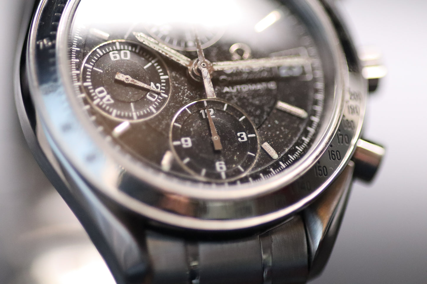 Omega Speedmaster Date Chronograph - Ref. 3513.50 - "Stardust"-Patina