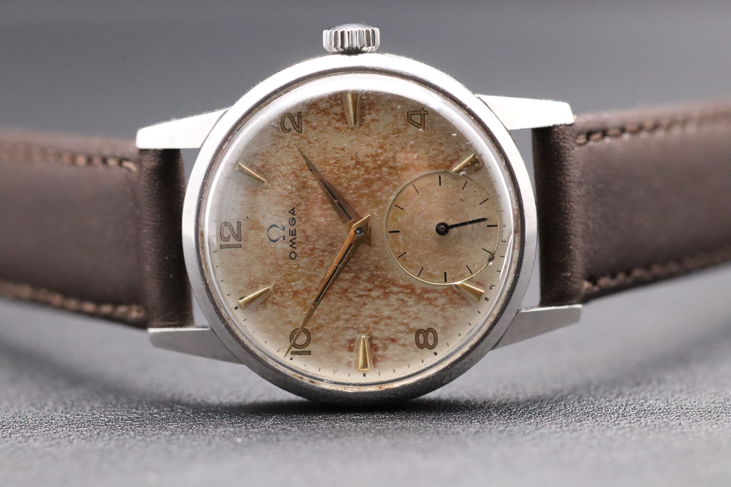 Omega Vintage - Kaliber 265 Handaufzug - Patina