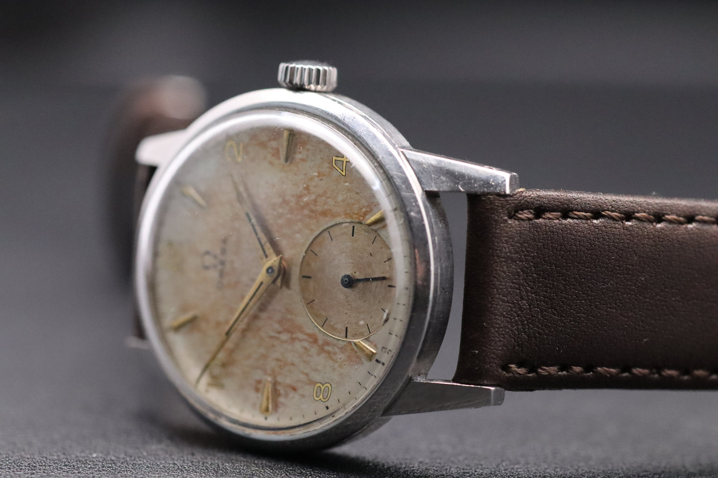 Omega Vintage - Kaliber 265 Handaufzug - Patina